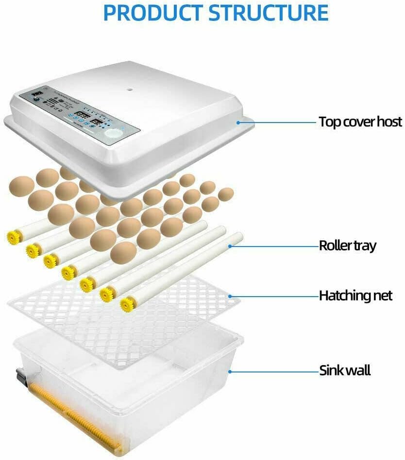 36 Eggs Egg Incubator