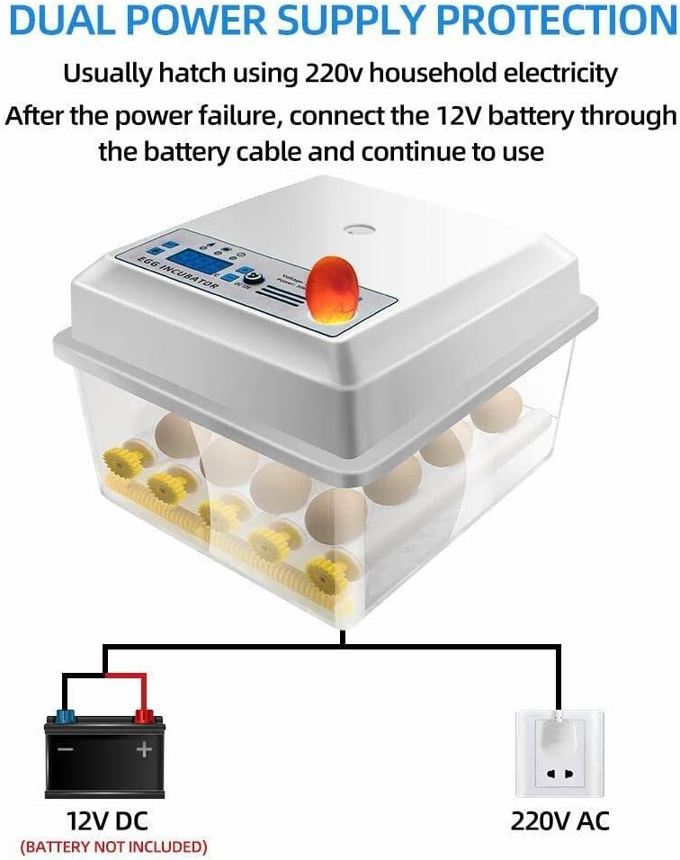 36 Eggs Egg Incubator