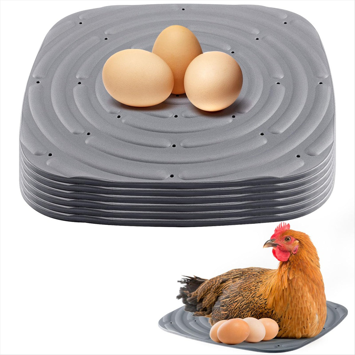 8 Pack Washable Chicken Nesting Pads