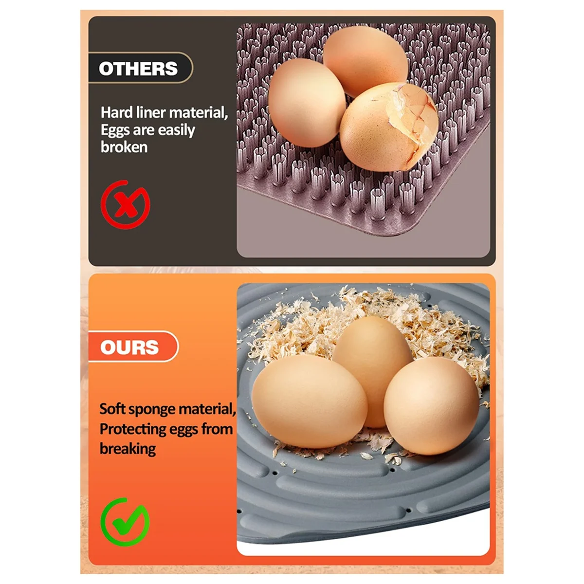 8 Pack Washable Chicken Nesting Pads