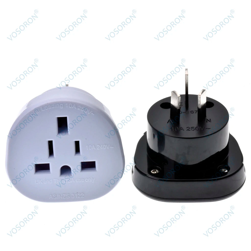 Universal Plug Adapter US/UK/EU to AU/NZ Plug