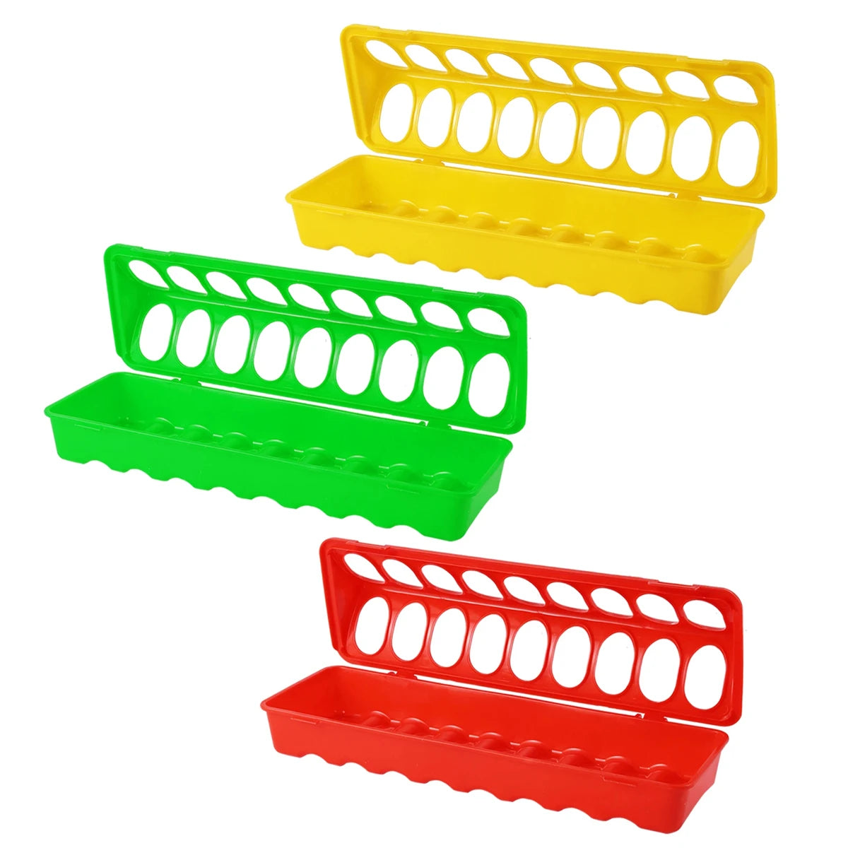 Plastic Trough Style Chick Feeder (20/30/40/50cm)