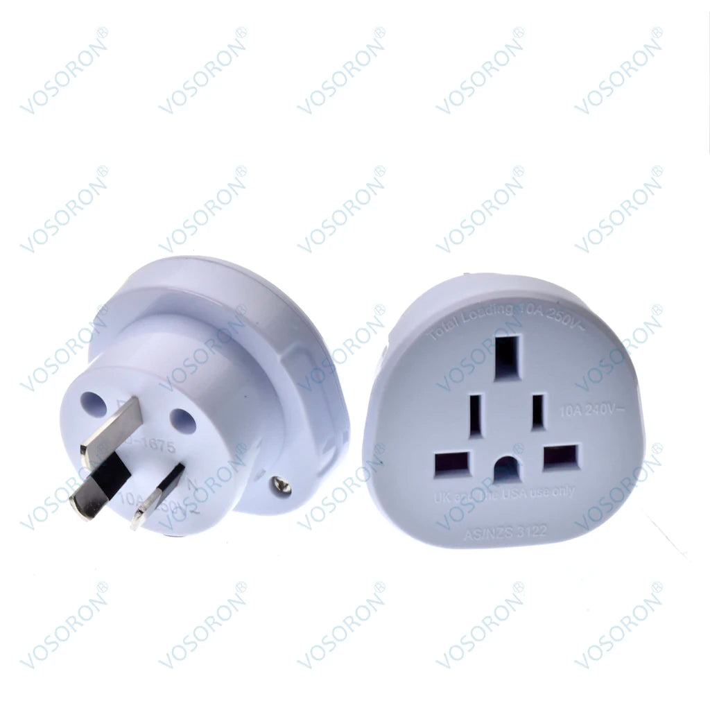 Universal Plug Adapter US/UK/EU to AU/NZ Plug